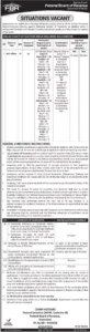 Federal Board of Revenue FBR Jobs