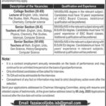 Fazaia Inter College Islamabad