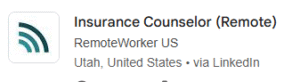 remote insurance jobs in usa