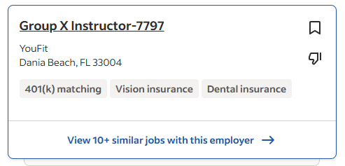 Youfit dania pointe jobs