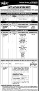 Latest Jobs in Fbr 2025